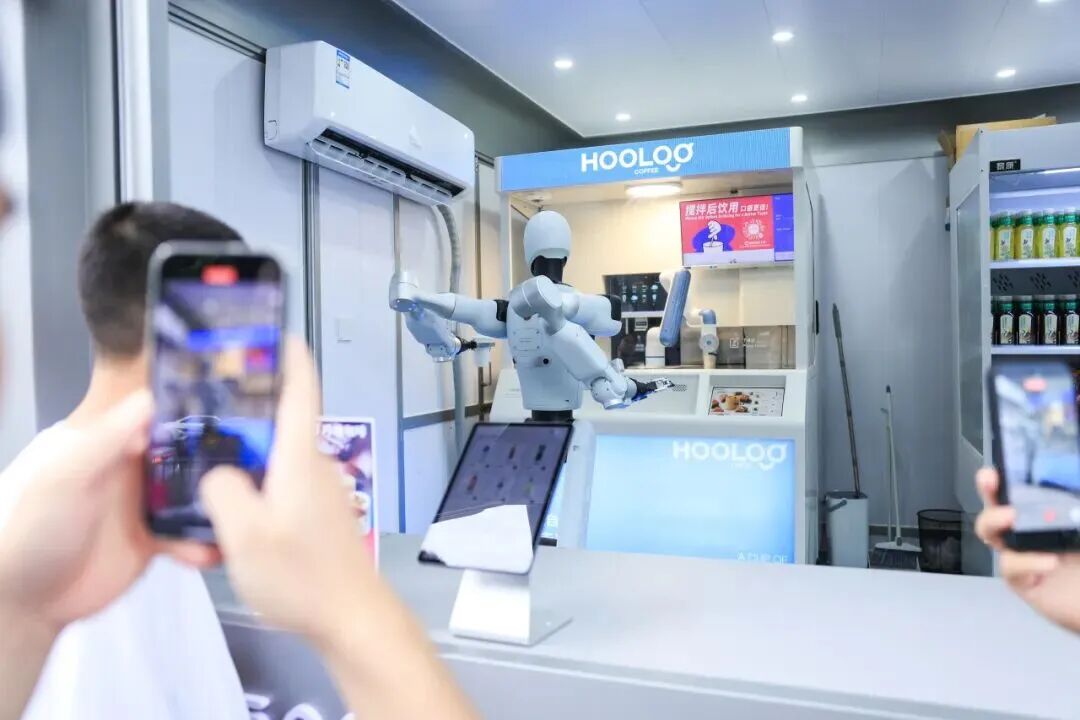 钱江新城的机器人便利店“西子魔盒”(资料图) 图片